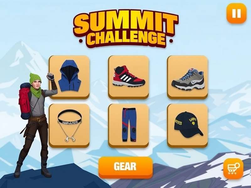 Summit Climb Challenge Gear Selection